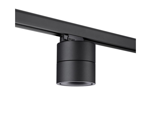 358779 PORT NT21 101 черный Трехфазный трековый светодиодный светильник IP20 LED 15W 4000K 1300Лм 100-265V GRODA