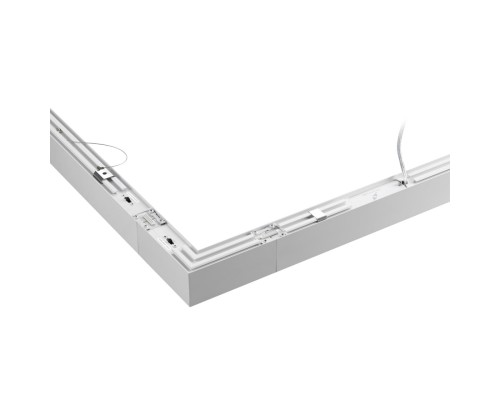 359608 OVER NT25 000 белый Светильник соединитель «L» с переключ. цв. температуры IP20 LED 8W 220-240V 3000К\4000К\6000К FATTO