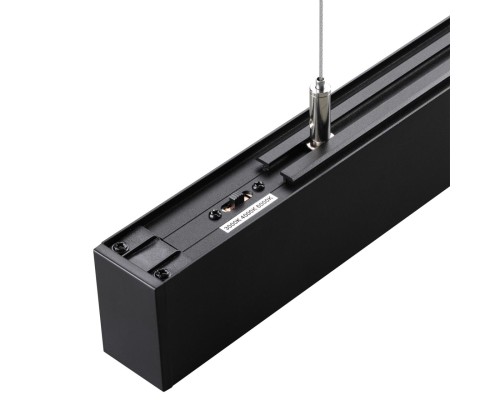 359605 OVER NT25 000 черный Светильник линейный светодиод. с переключ. цв. температуры IP20 LED 40W 220-240V 3000К\4000К\6000К FATTO