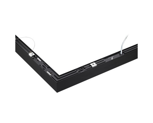 359609 OVER NT25 000 черный Светильник соединитель «L» с переключ. цв. температуры IP20 LED 8W 220-240V 3000К\4000К\6000К FATTO