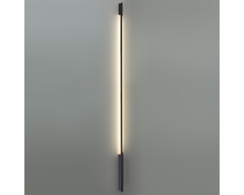 7155/150 HIGHTECH ODL26 Прямой элемент для инсталяции  черный/cиликон/металл IP20 LED 21W 685Лм 3000K 120° 24V FINO