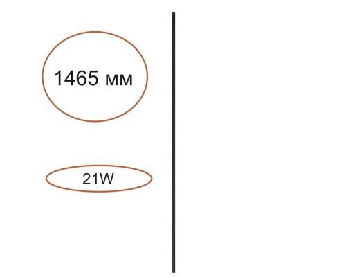 7155/150 HIGHTECH ODL26 Прямой элемент для инсталяции  черный/cиликон/металл IP20 LED 21W 685Лм 3000K 120° 24V FINO