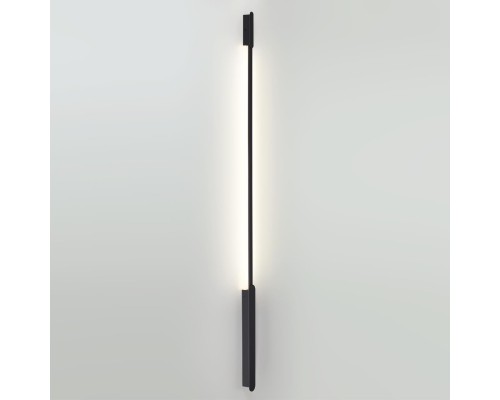 7155/100 HIGHTECH ODL26 Прямой элемент для инсталяции  черный/cиликон/металл IP20 LED 14W 491Лм 3000K 120° 24V FINO