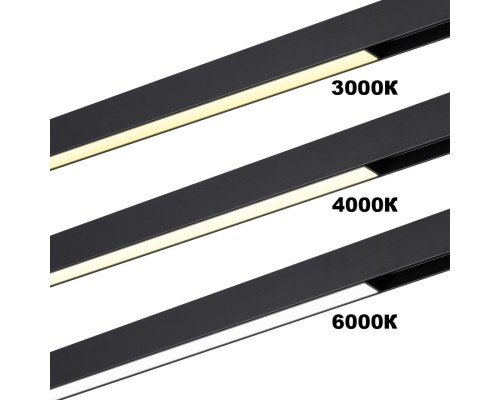 359937 PORT NT25 210 черный Трековый св-к диммир. со сменой цв.температуры, пульт ДУ/Tuya Smart Life IP20 LED 10W 3000-6000K 90-240V VECTOR