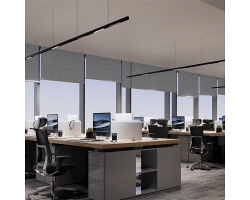 359931 PORT NT25 210 черный Трековый св-к диммир. со сменой цв.температуры, пульт ДУ/Tuya Smart Life IP20 LED 10W 3000-6000K 90-240V VECTOR