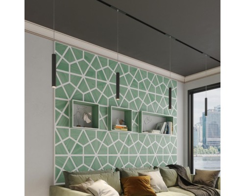 359963 PORT NT25 226 черный Трековый светильник с переключ. цв. темпер. IP20 LED 3000К\4000К\6000К 10W 90-240V VECTOR