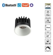 359818 DIOD NT25 490 белый Модуль диммир. со сменой цв. температуры (пульт 359640/Tuya Smart Life) IP20 LED 10W 180-265V 2700-4000К MOD