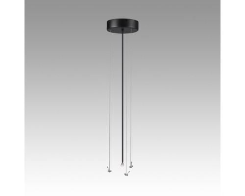 7756 (7758)/L SN 539 Подвесное крепление для светильника QUASAR LED металл/черный 1,5м QUASAR