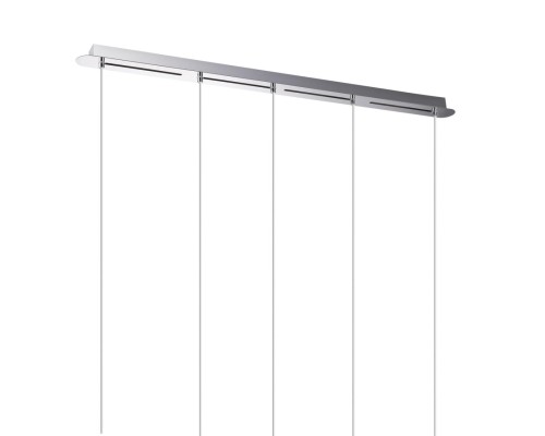 4345/120 HIGHTECH Универсальное основание в цвете хром длиной 1200мм MOLTO