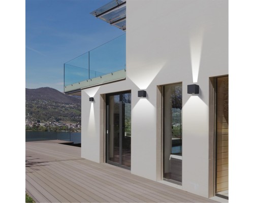 Светильник ландшафтный светодиодный Novotech 358004 Kaimas темно-серый LED 2*3 Вт 3000K