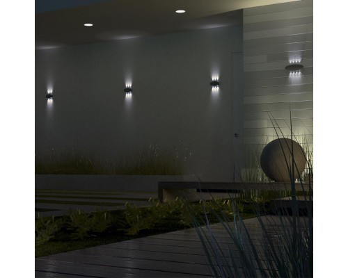 358564 STREET NT21 284 темно-серый Ландшафтный настенный светильник IP54 LED 4000K 8W 85-265V CALLE