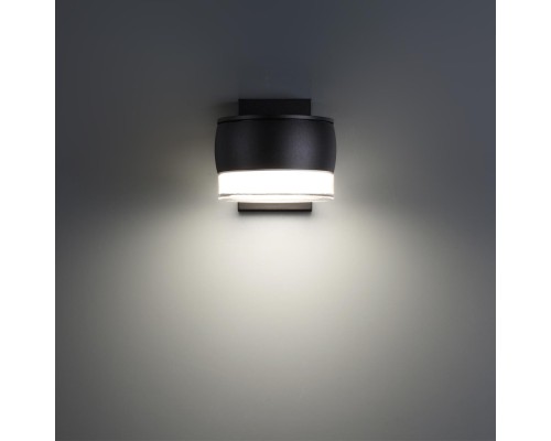 359719 STREET NT25 716 черный Светильник ландшафтный с переключателем цв. температуры IP65 LED 8W 100-240V 2700К/3200К/4000К ESTIMA