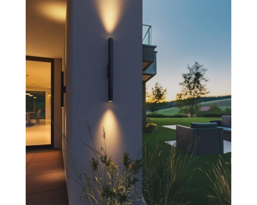 7105/10WL NATURE ODL25  Уличный настенный светильник металл IP54 LED 2*5W 3000K 85-265V TUBUS