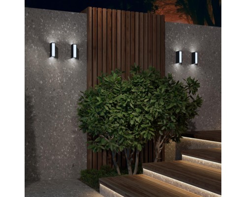 359194 STREET NT23 360 черный Светильник ландшафтный светодиодный IP54 LED 8W 220-240V 4000K 560Лм STRAIT