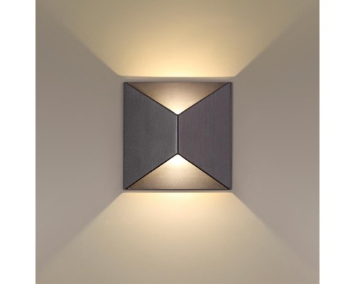 Накладной светодиодный светильник Odeon Light 3907/10WL Tibro черный LED 10 Вт 3500K