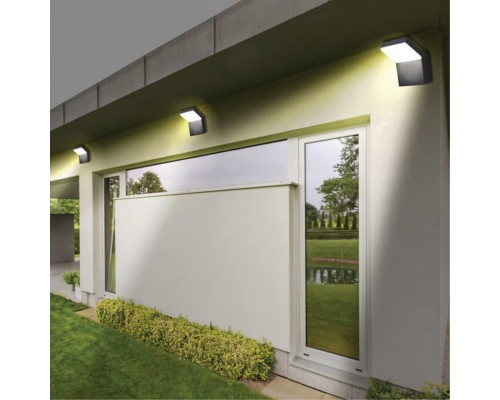 Уличный настенный светильник Novotech Roca 357520 темно-серый 20 Вт 220-240V IP65 3000K