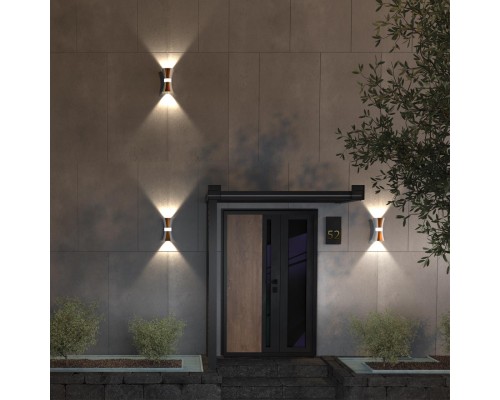 358937 STREET NT22 белый/золото Светильник ландшафтный светодиодный IP54 LED 4000К 12W 85-265V CALLE