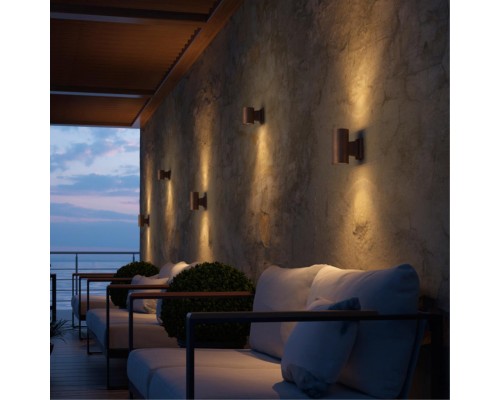 Настенный светильник Novotech 370406 Landscape коричневый GU10 50 Вт