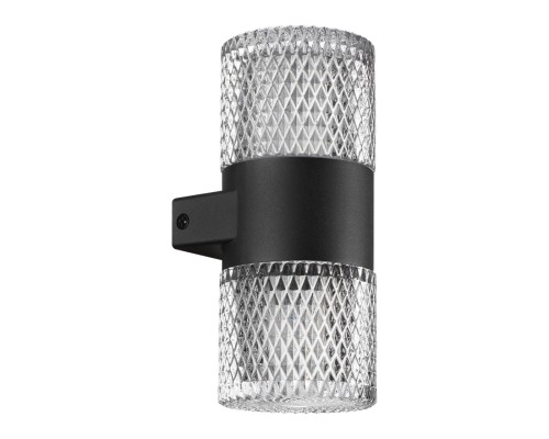 359294 STREET NT24 000 черный Светильник ландшафтный настенный IP65 LED 14W 4000K  175-265V ESTIMA