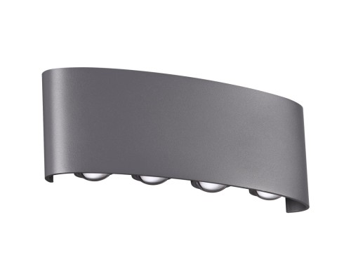 358461 STREET NT20 169 темно-серый  Ландшафтный настенный светильник IP54 LED 4000K 8W 85-265V CALLE