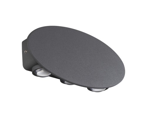 358563 STREET NT21 284 темно-серый Ландшафтный настенный светильник IP54 LED 4000K 6W 85-265V CALLE