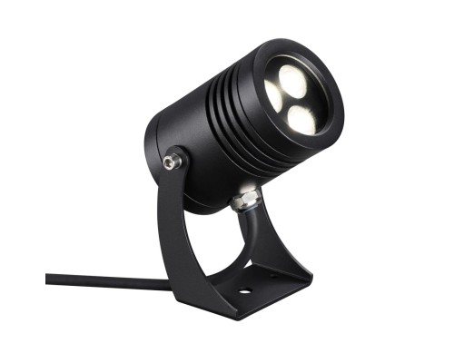 6648/6WA NATURE ODL24 617 черный/металл Фасадный поворотный светильник на 360° IP67 LED CREE 6W 4000K AC85-265V STIMA