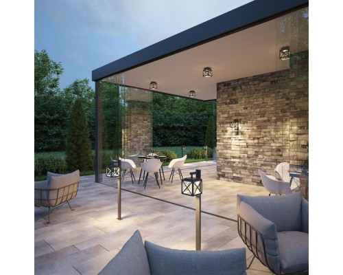 358447 STREET NT20 684 темно-серый Ландшафтн.настен.светильник IP54 LED 4000K 10W 100-240V DANTELA