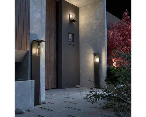 370945 STREET NT23 351 темно-серый Светильник ландшафтный IP54 E27 18W 220-240V FRAN