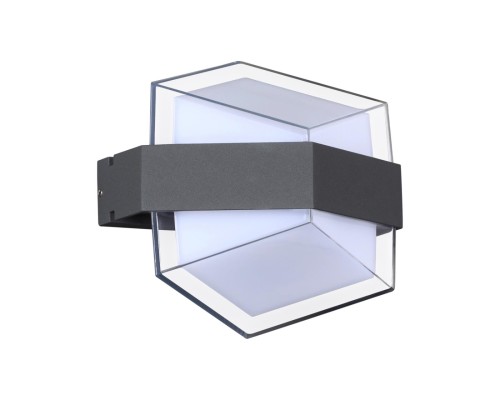 358574 STREET NT21 286 темно-серый Ландшафтный настенный светильник IP54 LED 4000K 12W 85-265V KAIMAS