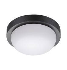 Светильник ландшафтный светодиодный настенно-потолочного монтажа Novotech 358015 Opal черный LED 12 Вт 4000K