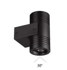 6648/12WL NATURE ODL24 725 черный/металл Фасадный светильник IP67 LED 12W 4000K AC85-265V STIMA