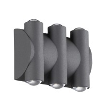 358567 STREET NT21 282 темно-серый Ландшафтный настенный светильник IP54 LED 4000K 6W 85-265V CALLE