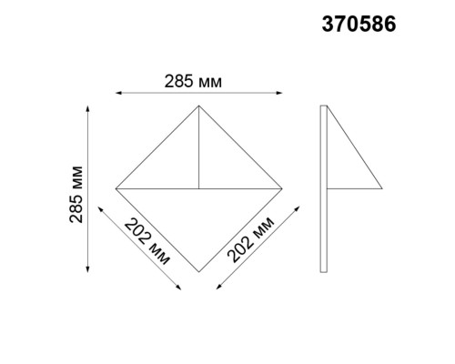Ландшафтный настенный светильник Novotech 370586 Testa белый GU10 50 Вт