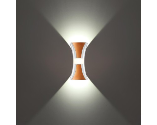 358937 STREET NT22 белый/золото Светильник ландшафтный светодиодный IP54 LED 4000К 12W 85-265V CALLE