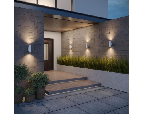 370987 STREET NT25 000 белый Светильник ландшафтный IP65 GU10 2*50W 100-240V LANDSCAPE