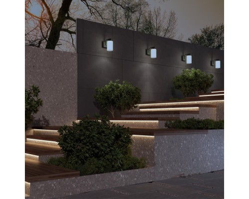 370954 STREET NT23 356 черный Светильник ландшафтный IP54 E27 max 60W 220-240V NAMI