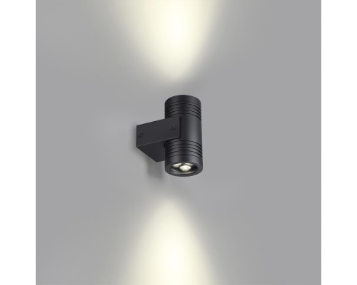 6648/12WL NATURE ODL24 725 черный/металл Фасадный светильник IP67 LED 12W 4000K AC85-265V STIMA