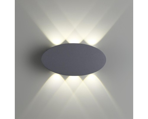 358563 STREET NT21 284 темно-серый Ландшафтный настенный светильник IP54 LED 4000K 6W 85-265V CALLE