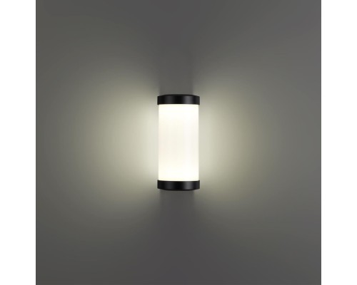 359300 STREET NT24 000 черный Светильник ландшафтный настенный IP65 LED 6W 4000K 180-265V OPAL