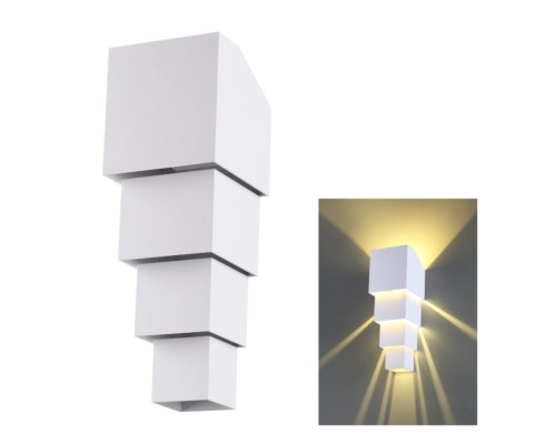 Светильник ландшафтный светодиодный Novotech 358005 Kaimas белый LED 2*5 Вт 3000K