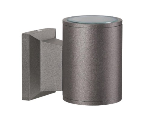 Уличный настенный светильник (без лампы) Novotech Landscape 370357 темно-серый 50 Вт 220-240V IP54