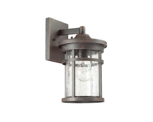 Уличный настенный светильник Odeon Light 4044/1W Virta черный/патина