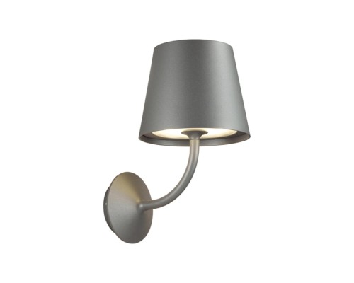 4608/7WL L-VISION ODL19 690 черный Уличный настенный светильник IP65 LED 7W ELIN