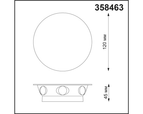 358463 STREET NT20 169 темно-серый  Ландшафтный настенный светильник IP54 LED 4000K 6W 85-265V CALLE
