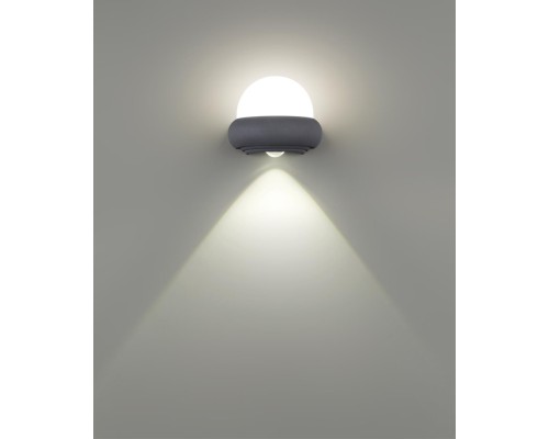 358566 STREET NT21 379 темно-серый Ландшафтный настенный светильник IP54 LED 4000K 7W 85-265V CALLE