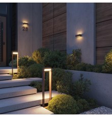 7118/12WL NATURE ODL25 Настенный светильник  коричневый/металл IP65 LED 12W 450Лм 3000K 140° 220-240V TWINSET