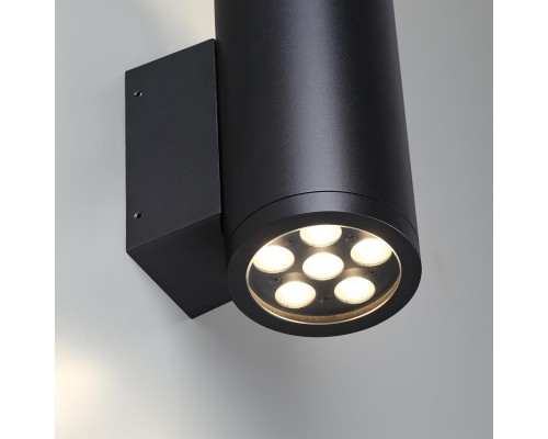 7142/24WL NATURE ODL25 Настенный светильник черный/металл IP65 LED 24W 1252Лм 60° 3000K 85-265V LONG