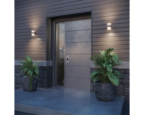 359718 STREET NT25 718 черный Светильник ландшафтный с переключателем цв. температуры IP65 LED 16W 100-240V 2700К/3200К/4000К ESTIMA