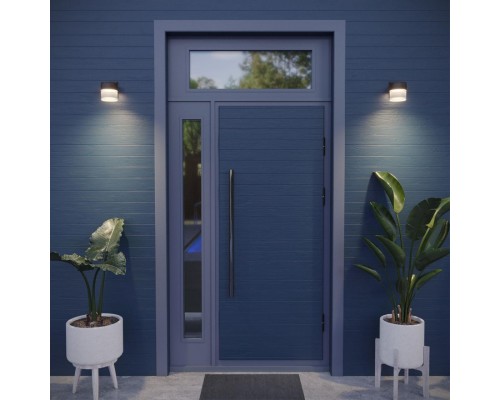 359717 STREET NT25 718 черный Светильник ландшафтный с переключателем цв. температуры IP65 LED 8W 100-240V 2700К/3200К/4000К ESTIMA