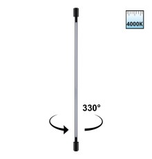 359891 STREET NT25 686 черный Светильник ландшафтный светодиодный IP54 LED 12W 4000К 220-240V VESPERA